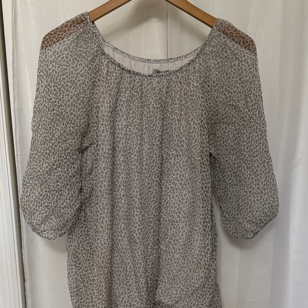 Elana Baldi Silk Top - size Large - Italian